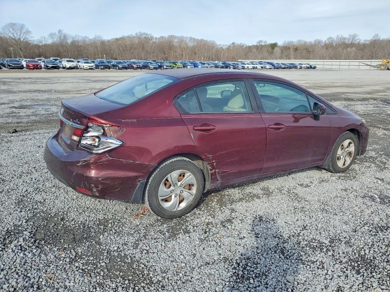 Photo 3 from auction – 2014 HONDA CIVIC LX with VIN 19XFB2F5XEE071367