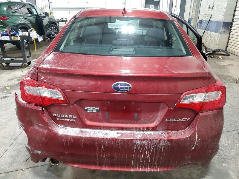 Photo 6 from auction – 2016 SUBARU LEGACY 2.5 with VIN 4S3BNBC64G3055615