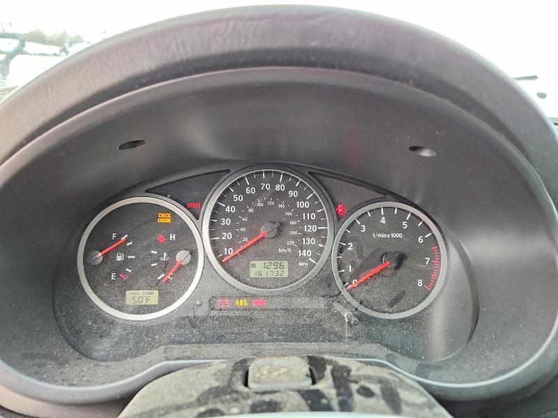 Photo 9 from auction – 2006 SAAB 9-2 AERO with VIN JF4GG72676G050004