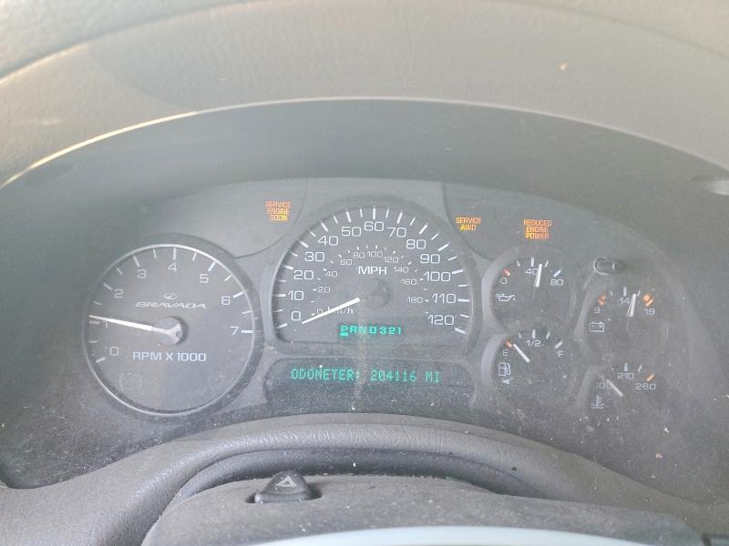 Photo 9 from auction – 2002 OLDSMOBILE BRAVADA with VIN 1GHDT13S422239001