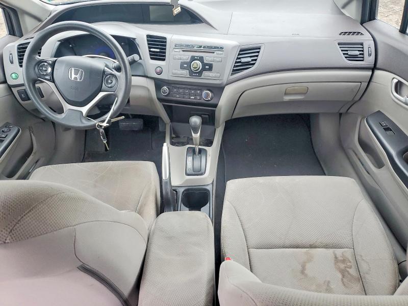 Photo 8 from auction – 2012 HONDA CIVIC LX with VIN 2HGFB2F5XCH518038