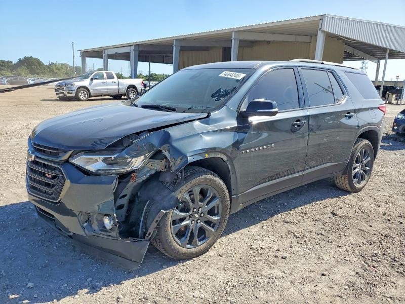 CHEVROLET TRAVERSE 2021 with VIN 1GNERJKW0MJ227859 - Photo from auction