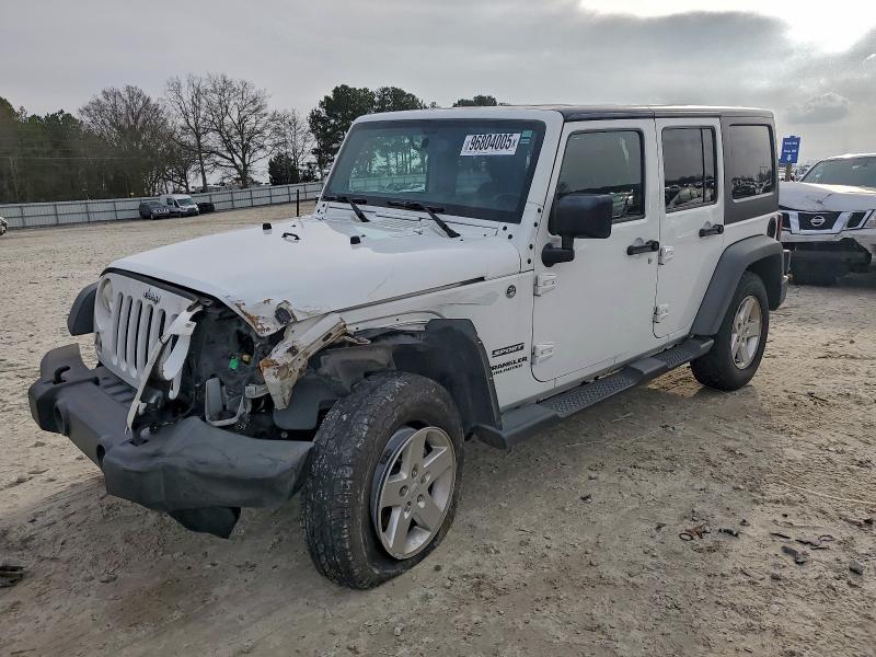JEEP WRANGLER U 2015 with VIN 1C4BJWDG9FL502075 - Photo from auction