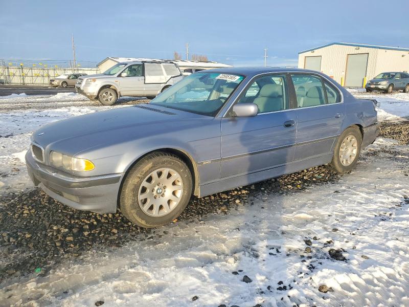 BMW 740 I AUTO 2001 with VIN WBAGG834X1DN84762 - Photo from auction