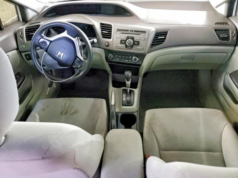 Photo 8 from auction – 2012 HONDA CIVIC HF with VIN 2HGFB2F60CH557360