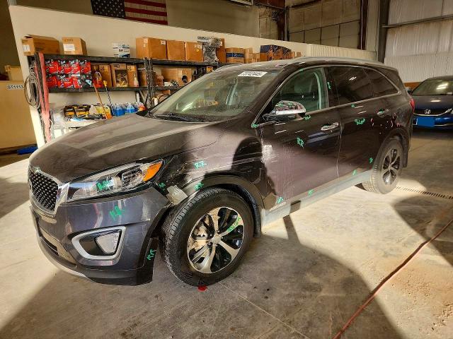 KIA SORENTO EX 2017 with VIN 5XYPHDA55HG312569 - Photo from auction