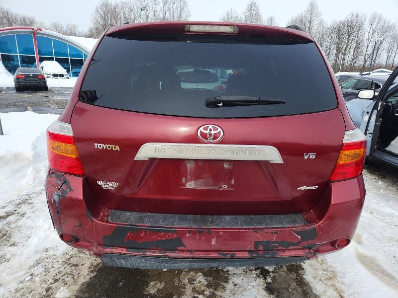 Photo 6 from auction – 2008 TOYOTA HIGHLANDER with VIN JTEES41A082012689