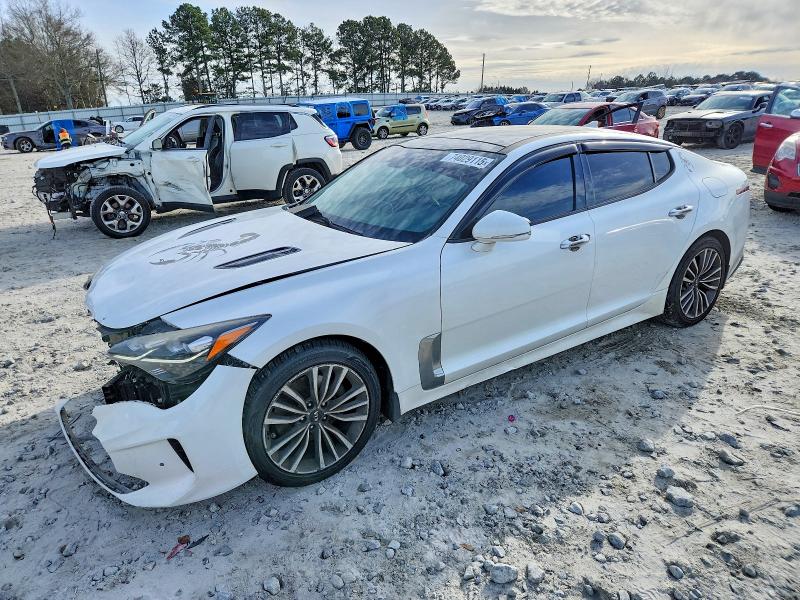 KIA STINGER 2019 with VIN KNAE15LA3K6045919 - Photo from auction