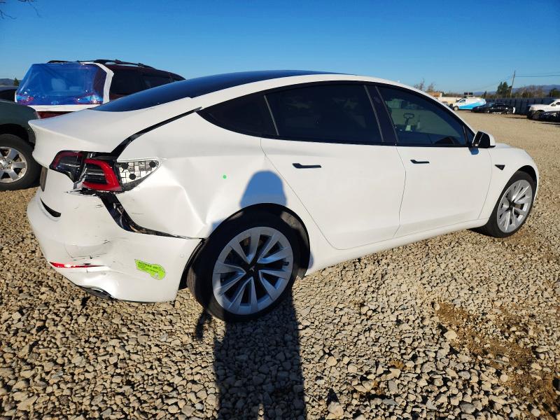 Photo 3 from auction – 2021 TESLA MODEL 3 with VIN 5YJ3E1EA3MF077183