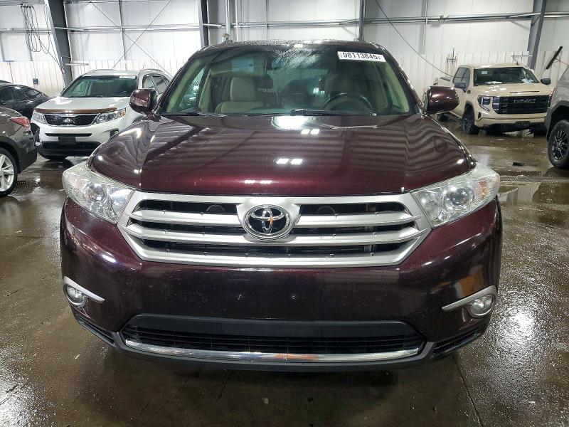Photo 5 from auction – 2012 TOYOTA HIGHLANDER with VIN 5TDDK3EH5CS165894