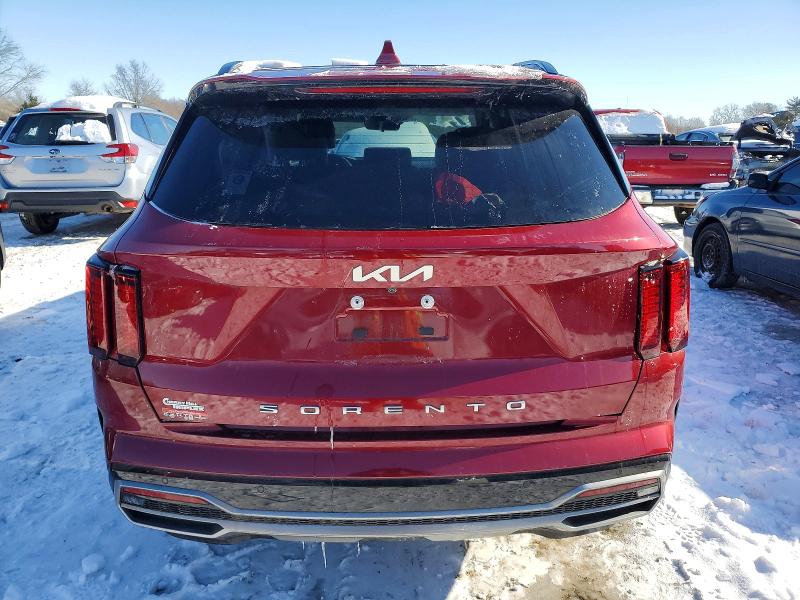 Photo 6 from auction – 2022 KIA SORENTO with VIN 5XYRL4LC2NG138135