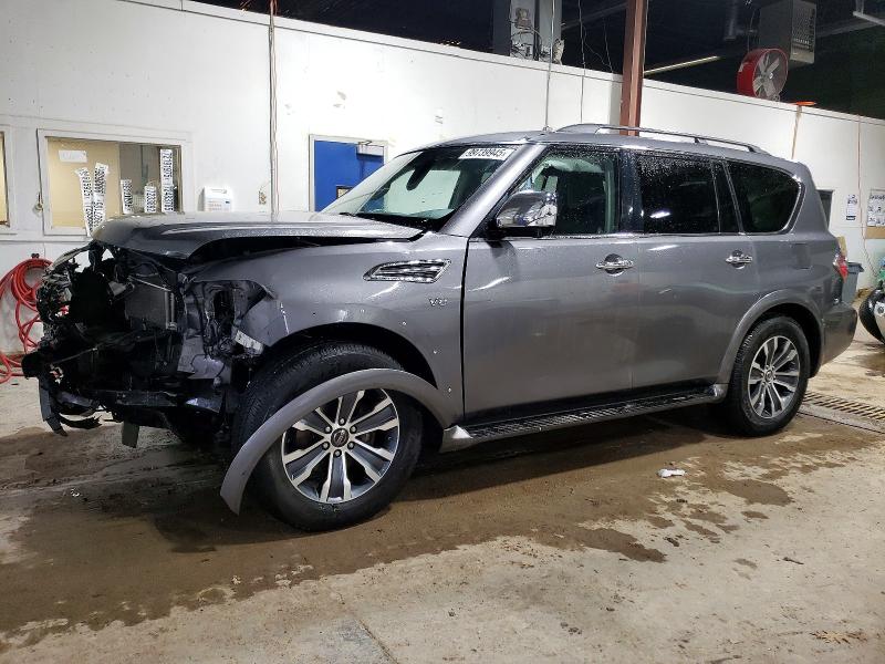 NISSAN ARMADA SV 2019 with VIN JN8AY2NC3KX512491 - Photo from auction