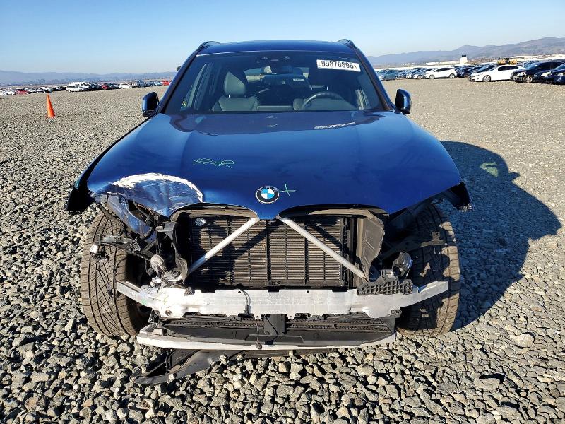 Photo 5 from auction – 2021 BMW X3 XDRIVE3 with VIN 5UXTY5C01M9E93267