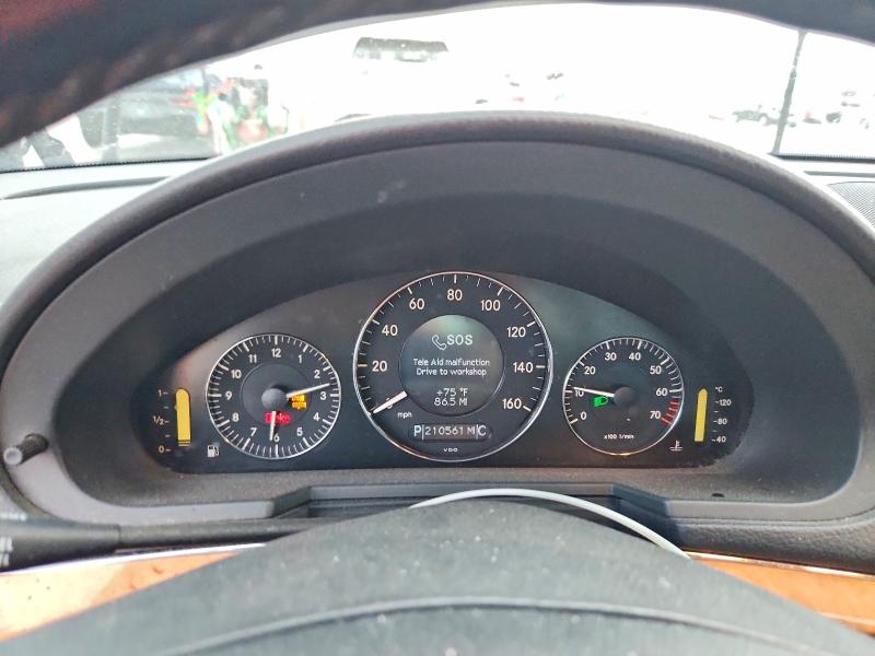 Photo 9 from auction – 2006 MERCEDES-BENZ E with VIN WDBUF56J36A863356