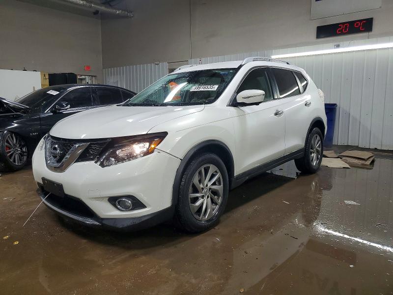NISSAN ROGUE S 2014 with VIN 5N1AT2MT0EC752827 - Photo from auction