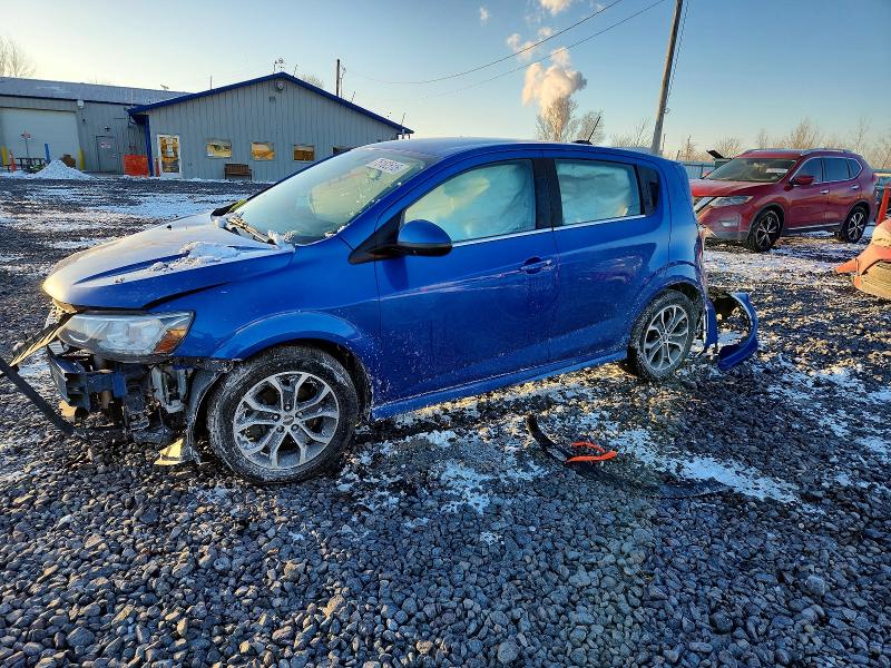 CHEVROLET SONIC 2017 with VIN 1G1JD6SH4H4156327 - Photo from auction