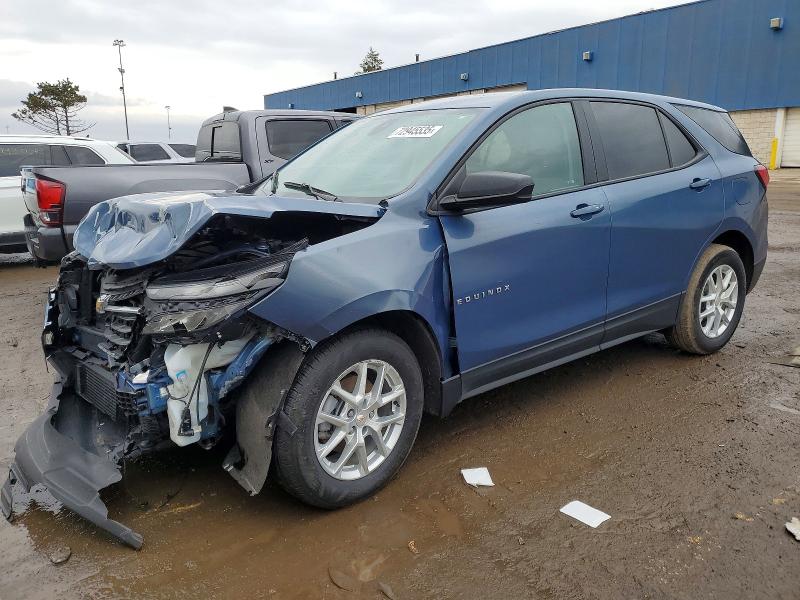 CHEVROLET EQUINOX LS 2024 with VIN 3GNAXHEG1RL160352 - Photo from auction