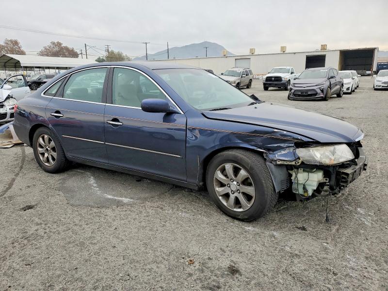 Photo 4 from auction – 2006 HYUNDAI AZERA SE with VIN KMHFC46F86A075385
