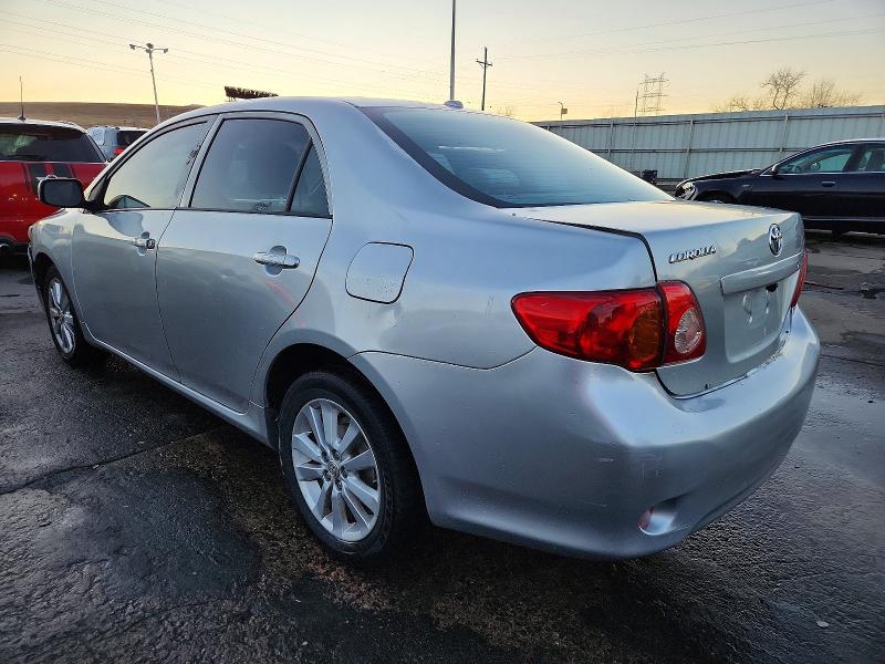 Photo 2 from auction – 2009 TOYOTA COROLLA BA with VIN 1NXBU40E59Z103545
