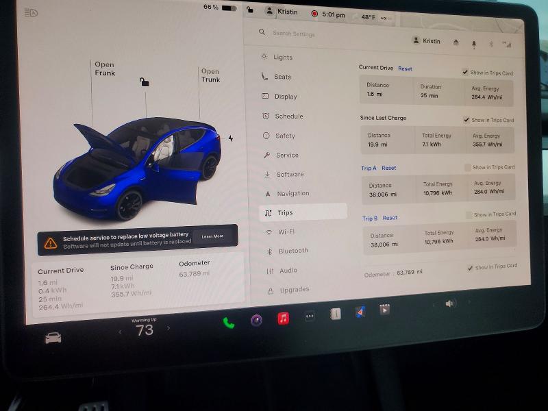 Photo 9 from auction – 2021 TESLA MODEL Y with VIN 5YJYGDEF0MF201875
