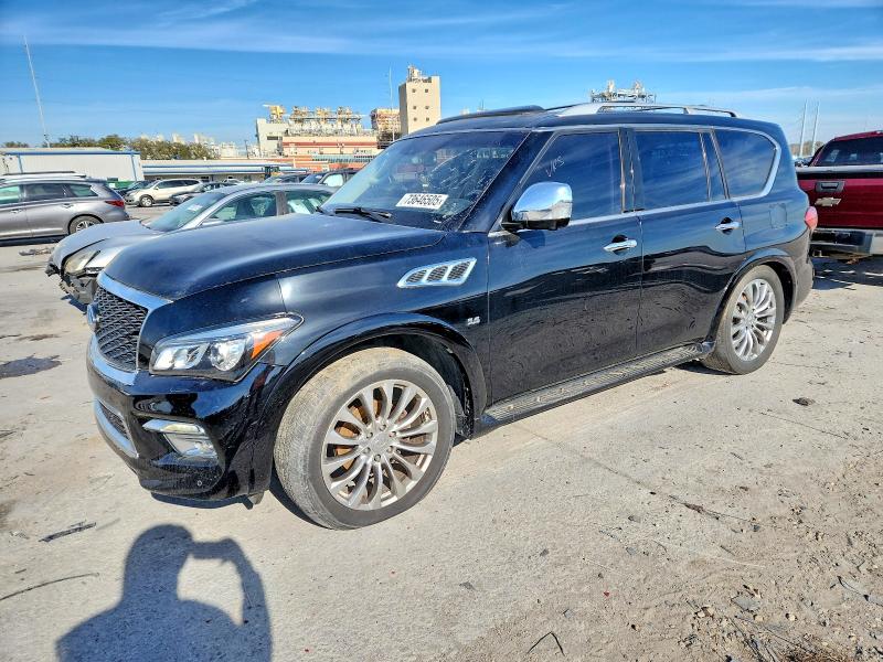 INFINITI QX80 2015 with VIN JN8AZ2ND3F9770672 - Photo from auction