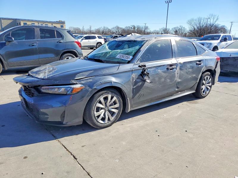 HONDA CIVIC 2025 with VIN 2HGFE2F22SH566273 - Photo from auction