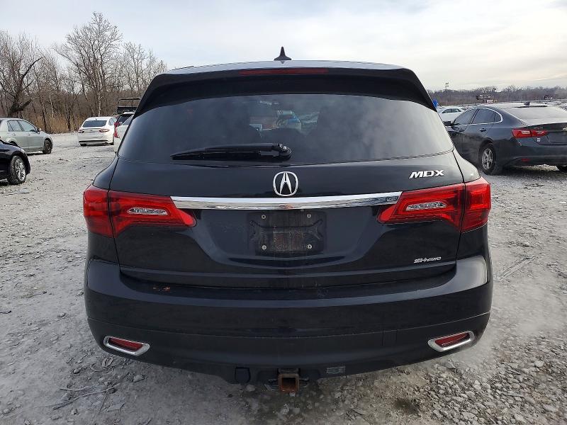 Photo 6 from auction – 2016 ACURA MDX TECHNO with VIN 5FRYD4H49GB041551