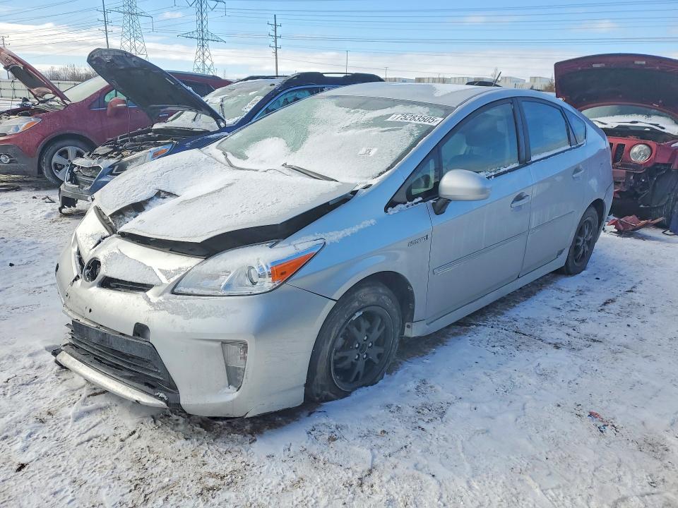 TOYOTA PRIUS 2013 with VIN JTDKN3DU7D1630705 - Photo from auction