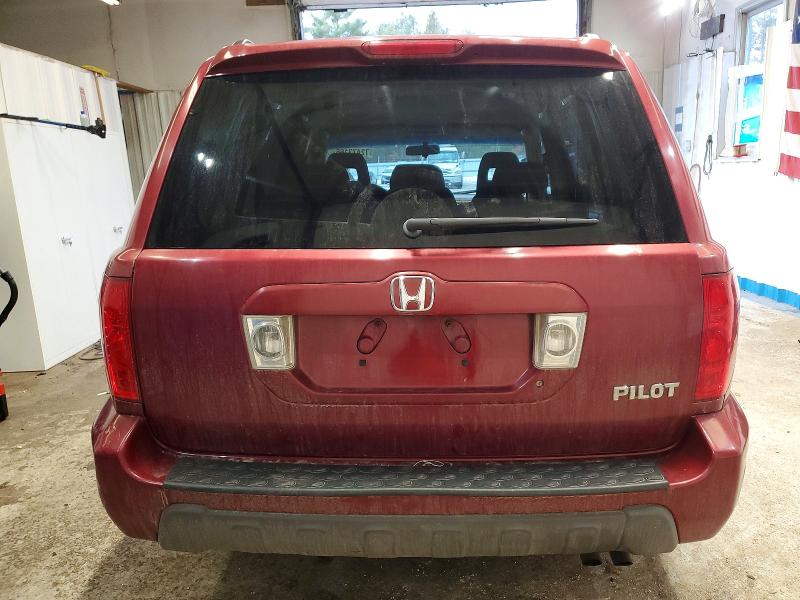 Photo 6 from auction – 2005 HONDA PILOT EX with VIN 5FNYF18435B058420