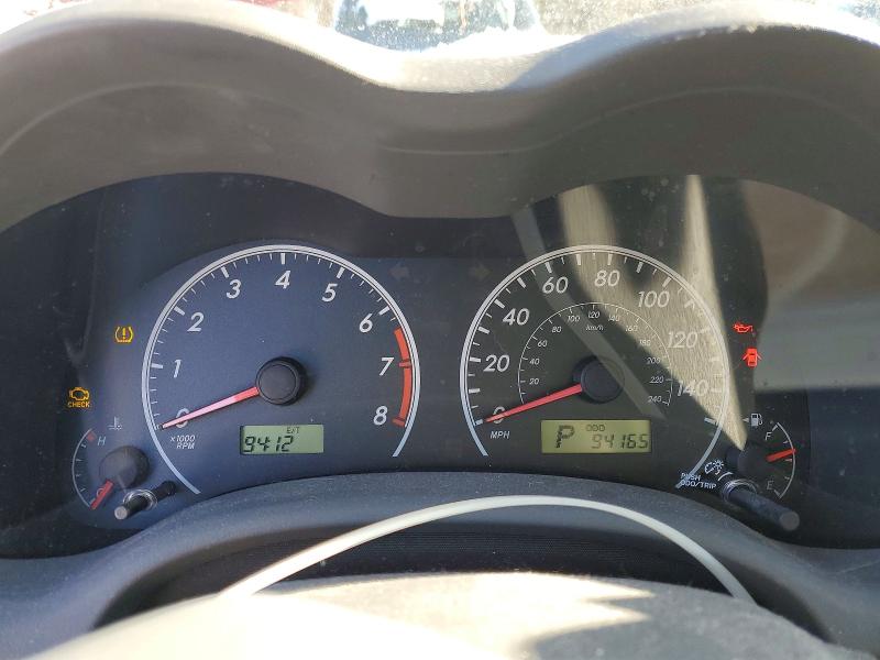 Photo 9 from auction – 2010 TOYOTA COROLLA BA with VIN 1NXBU4EE6AZ192068