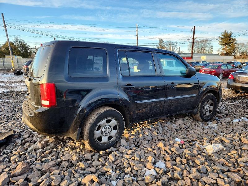 Photo 3 from auction – 2013 HONDA PILOT LX with VIN 5FNYF4H27DB064333