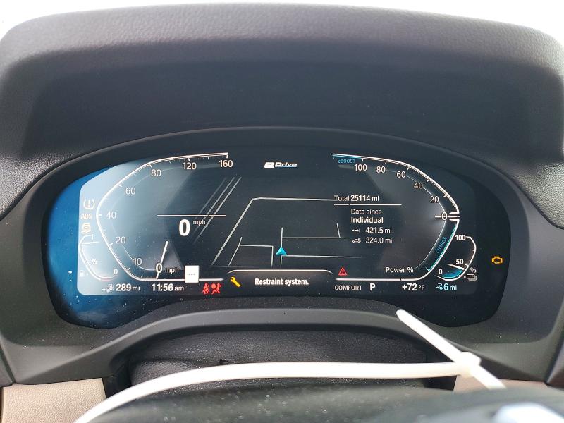 Photo 9 from auction – 2021 BMW X3 XDRIVE3 with VIN 5UXTS1C01M9F84775
