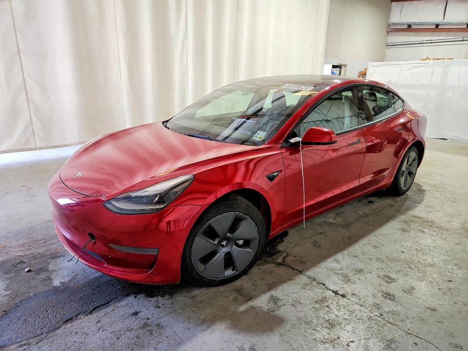 TESLA MODEL 3 2022 with VIN 5YJ3E1EA6NF190661 - Photo from auction