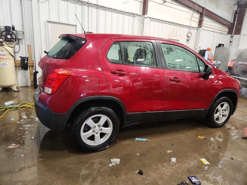 Photo 3 from auction – 2015 CHEVROLET TRAX 1LS with VIN KL7CJPSBXFB181460