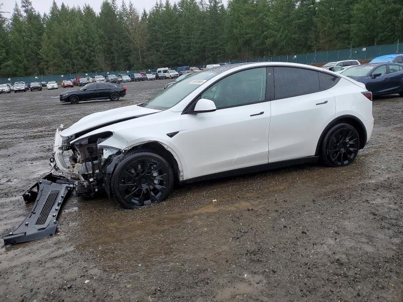 TESLA MODEL Y 2021 with VIN 5YJYGDEE3MF286654 - Photo from auction
