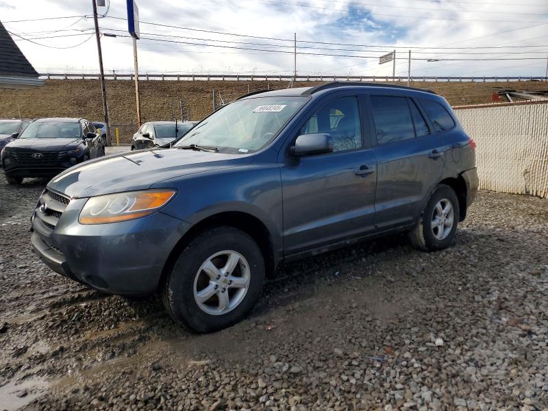 HYUNDAI SANTA FE 2008 with VIN 5NMSG13D78H155925 - Photo from auction