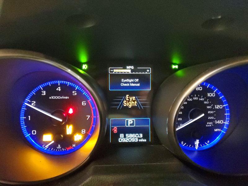 Photo 9 from auction – 2015 SUBARU LEGACY 2.5 with VIN 4S3BNBN6XF3061477