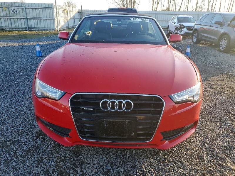 Photo 5 from auction – 2013 AUDI A5 PREMIUM with VIN WAULFAFH8DN004835