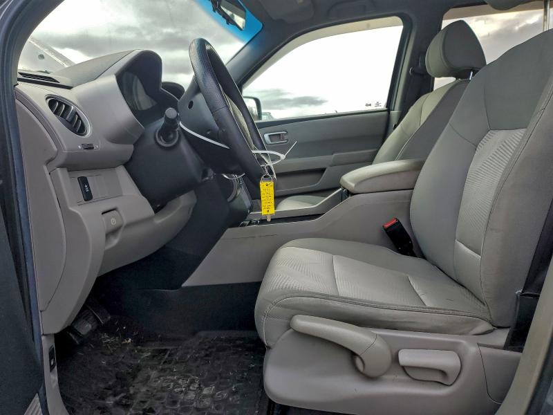 Photo 7 from auction – 2012 HONDA PILOT LX with VIN 5FNYF4H21CB014509