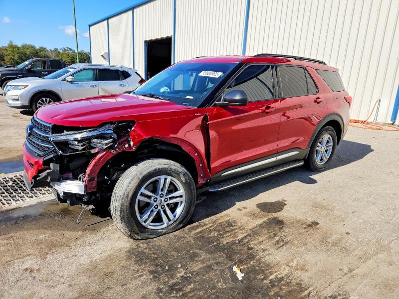 FORD EXPLORER X 2021 with VIN 1FMSK7DH8MGB40575 - Photo from auction