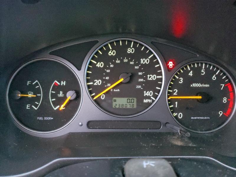 Photo 9 from auction – 2002 SUBARU IMPREZA WR with VIN JF1GG29622G837216