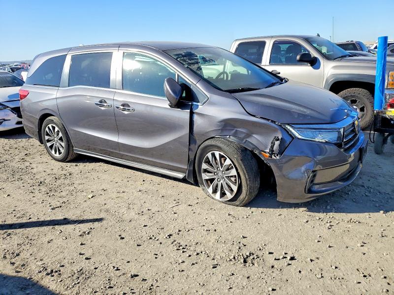 Photo 4 from auction – 2022 HONDA ODYSSEY EX with VIN 5FNRL6H79NB063531