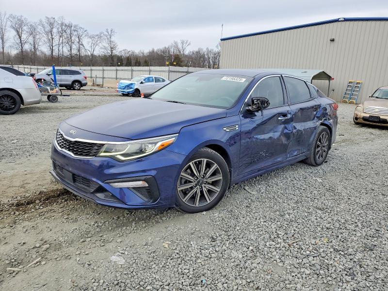 KIA OPTIMA EX 2019 with VIN 5XXGU4L11KG372477 - Photo from auction