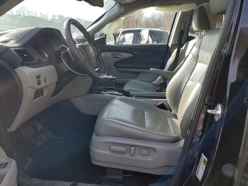 Photo 7 from auction – 2017 HONDA PILOT ELIT with VIN 5FNYF6H07HB027833