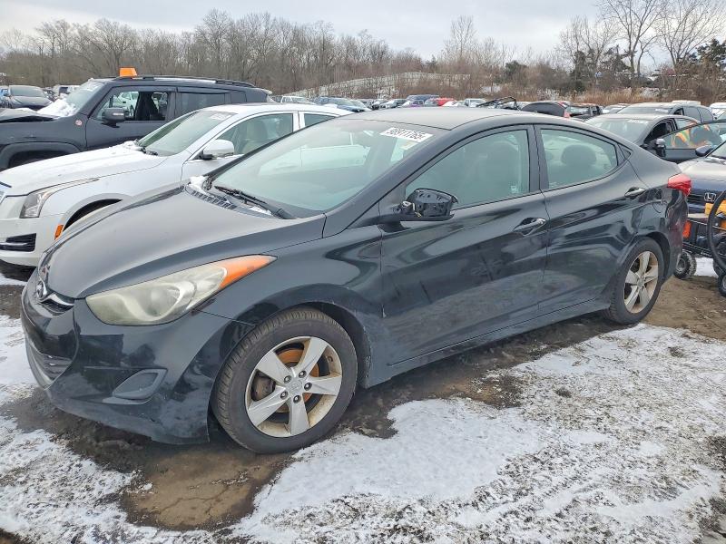HYUNDAI ELANTRA 2013 with VIN 5NPDH4AE1DH441642 - Photo from auction