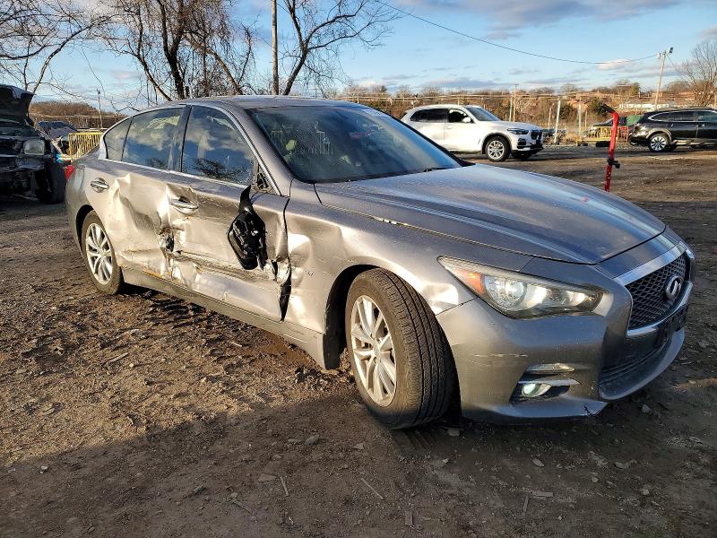 Photo 4 from auction – 2014 INFINITI Q50 BASE with VIN JN1BV7ARXEM707190