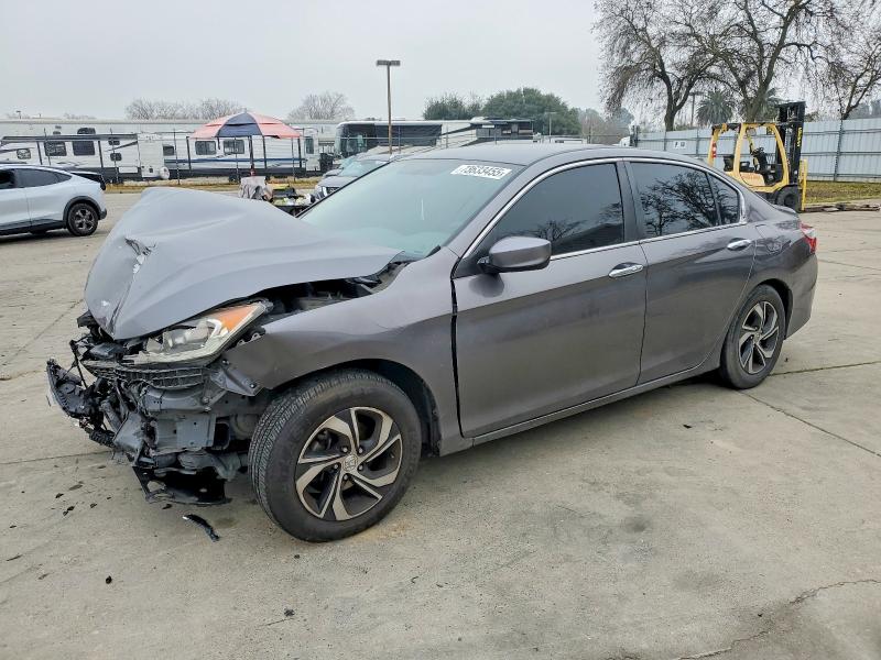 HONDA ACCORD LX 2017 with VIN 1HGCR2F38HA060549 - Photo from auction