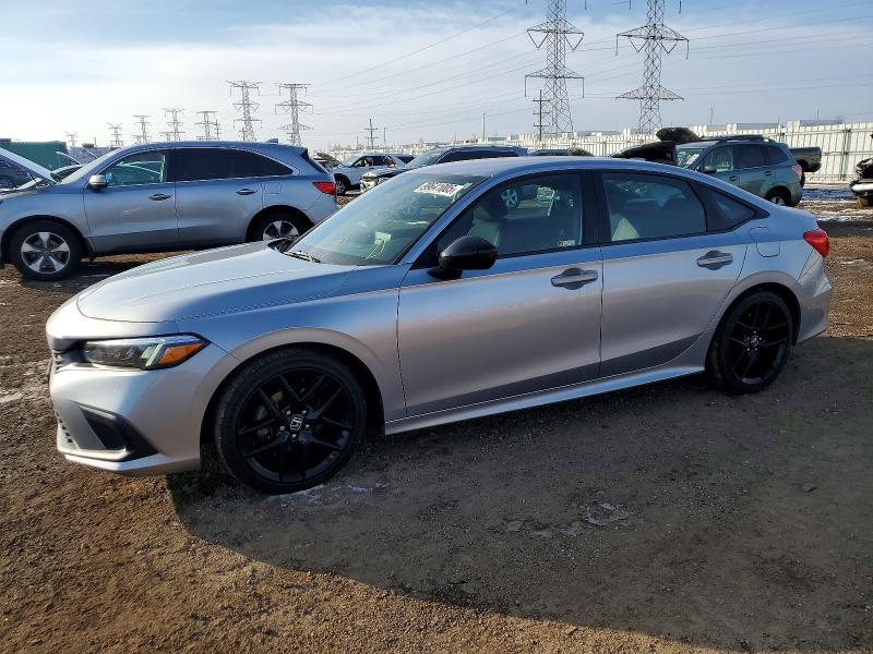 HONDA CIVIC SPOR 2022 with VIN 2HGFE2F59NH561022 - Photo from auction