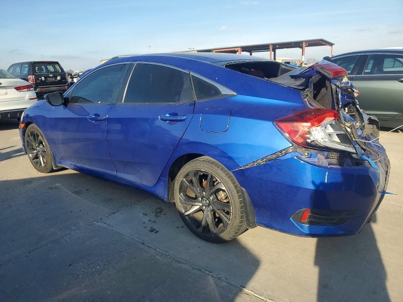 Photo 2 from auction – 2020 HONDA CIVIC with VIN 2HGFC2F83LH501704