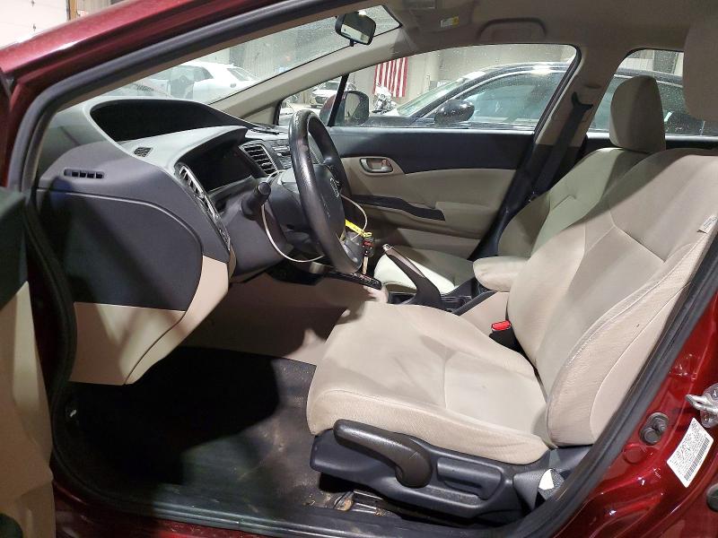 Photo 7 from auction – 2013 HONDA CIVIC LX with VIN 2HGFB2F51DH559532